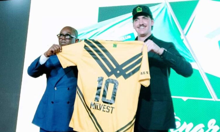 Sport: Faire de Vclub l&rsquo;équipe « la plus riche d&rsquo;Afrique », le nouveau chantier de Milvest en RDC