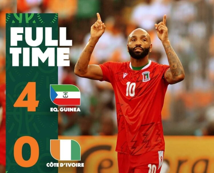 CAN 2023 : catastrophe en Côte d&rsquo;Ivoire, les éléphants humiliés et peut-être éliminés par la Guinée équatoriale