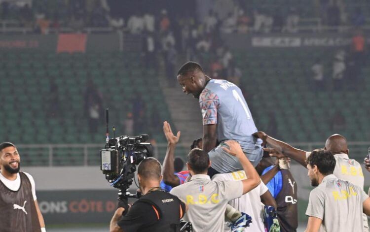 CAN 2023: au bout de la nuit, Mpasi offre la qualification en quart de finale à la RDC