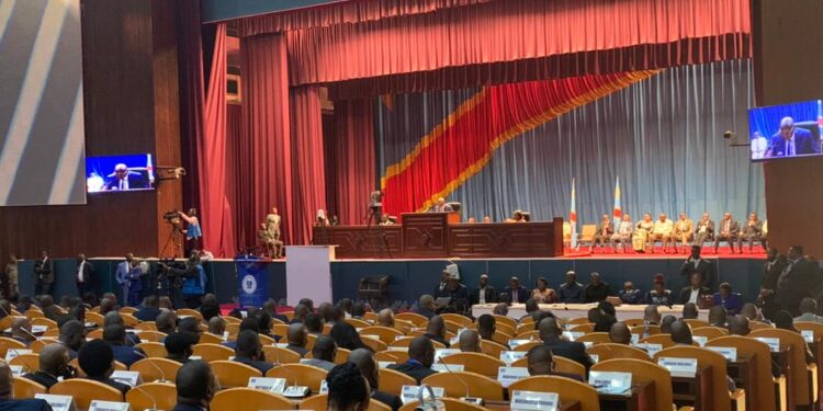 Assemblée nationale : Ouverture de la session extraordinaire, le doyen d&rsquo;âge Mboso installé comme président du bureau provisoire