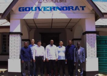 Lomami :  l&rsquo;entreprise chinoise CREC 6 annonce au vice-gouverneur l&rsquo;asphaltage de la route Mwene Ditu-Kamina en mars 2024