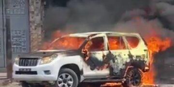 Incendie des véhicules de l&rsquo;ONU à Kinshasa : « Je rappelle que les violences contre le personnel de la MONUSCO peuvent constituer un crime de guerre » (Bintou Keita)