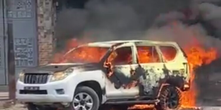 Incendie des véhicules de l&rsquo;ONU à Kinshasa : « Je rappelle que les violences contre le personnel de la MONUSCO peuvent constituer un crime de guerre » (Bintou Keita)