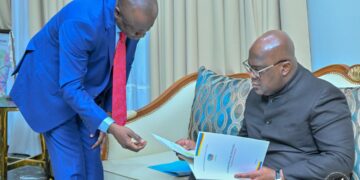 Formation du gouvernement : Augustin Kabuya a dépose ses conclusions auprès du Président Tshisekedi