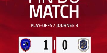 Linafoot Ligue 1 / play off : Dauphin noir déplume les Aigles du Congo