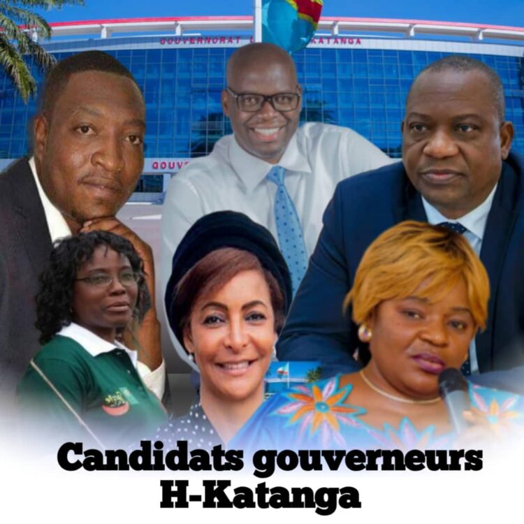 Haut-Katanga : 13 candidats dont 6 femmes briguent le gouvernorat de province 