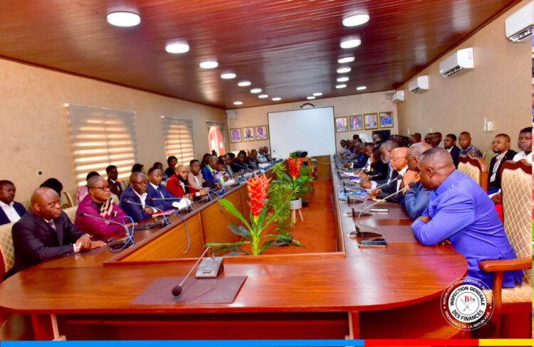 RDC : Gestion de la CNSSAP, l&rsquo;intersyndical de l&rsquo;administration publique s&rsquo;informe auprès de l&rsquo;IGF sur le travail de l&rsquo;équipe de Junior Mata