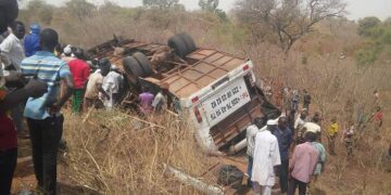 Haut-Katanga: Plus de 17 morts dans un accident de circulation sur la route Kasumbalesa-Mokambo