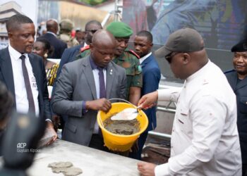 Santé : Félix Tshisekedi donne le coup d&rsquo;envoi des travaux de construction de la maternité de Kitambo