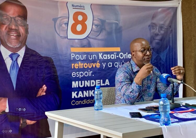Sénatoriales : Eddy Mundela, candidat et acteur de développement du Kasaï-Oriental