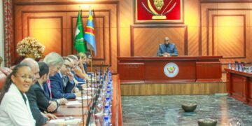 RDC : Félix Tshisekedi et les ambassadeurs de l&rsquo;UE renouvèlent leur partenariat