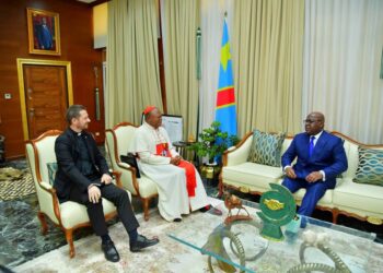 RDC : Le Cardinal Fridolin Ambogo reçu par Félix Tshisekedi, « le souci du président est le bien du peuple »