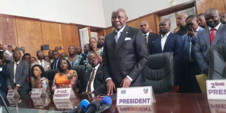 Assemblée nationale : le bureau Kamerhe entre officiellement en fonction