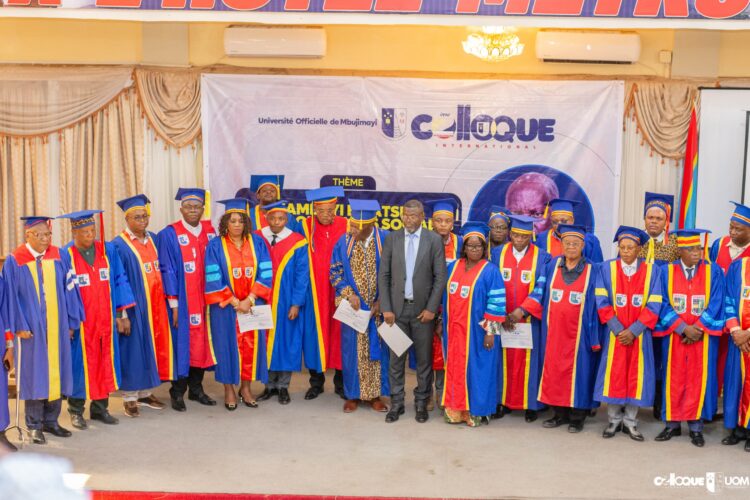 ESU : clôture du deuxième colloque international de l&rsquo;Université Officielle de Mbujimayi, le recteur Cibaka salue les performances des conférenciers