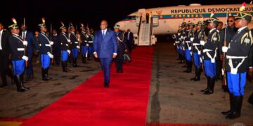 RDC : Félix Tshisekedi est arrivé à Lubumbashi