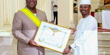 RDC – Tchad : Félix Tshisekedi honoré pour son rôle déterminant dans l&rsquo;aboutissement heureux de la transition tchadienne