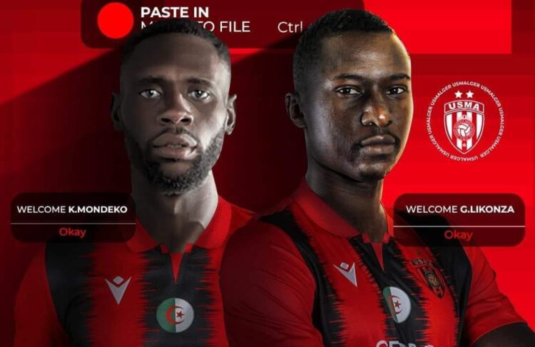 Football : arrivés fin contrats avec Mazembe, Kevin Mondeko et Glody Likonza signent en Algérie