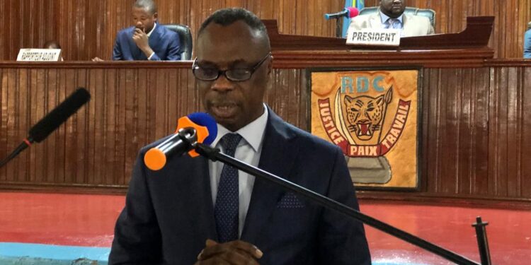 Kasaï-Oriental: investiture du gouvernement provincial, Jean Paul Mbwebwa présente les 14 axes de son programme d&rsquo;actions