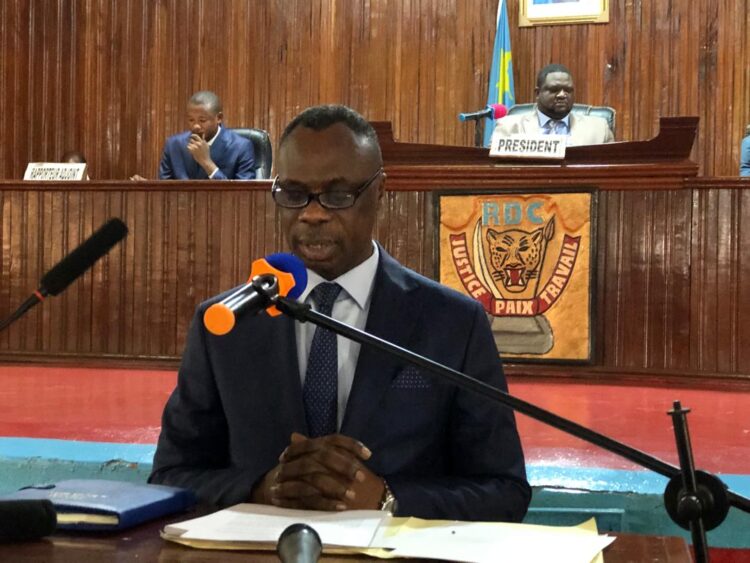 Kasaï-Oriental: investiture du gouvernement provincial, Jean Paul Mbwebwa présente les 14 axes de son programme d&rsquo;actions