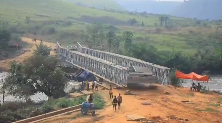 Kasaï-Oriental: lancement d&rsquo;un nouveau pont sur la rivière Lubi, Tobie Kayumbi se réjouit de l&rsquo;aboutissement de son plaidoyer