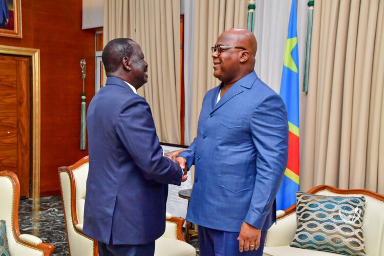 Union africaine: le Kenya sollicite le soutien de la RDC à sa candidature au poste de secrétaire général