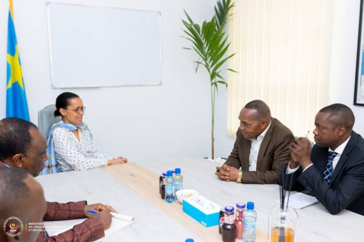 RDC : l&rsquo;amélioration de la qualité de l&rsquo;enseignement au centre des échanges entre la ministre de l&rsquo;éducation nationale et un groupe de Députés