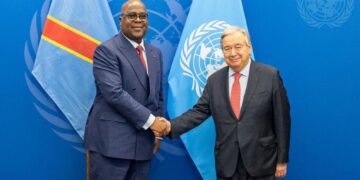 RDC – ONU : Félix Tshisekedi et Antonio Guterres évoquent la situation sécuritaire de l&rsquo;Est