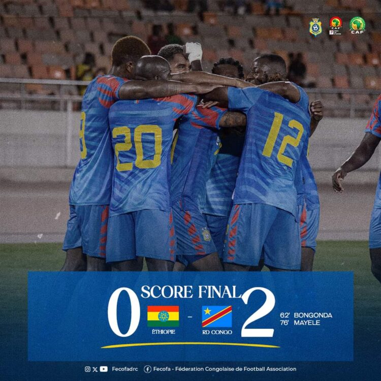 Éliminatoires CAN 2025 : les léopards s&rsquo;offrent l&rsquo;Éthiopie et restent leader de leur groupe