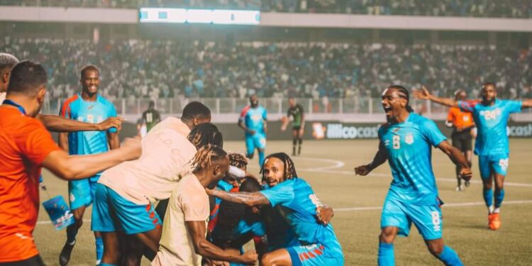 Football : impeccable, la RDC se qualifie à la CAN 2025