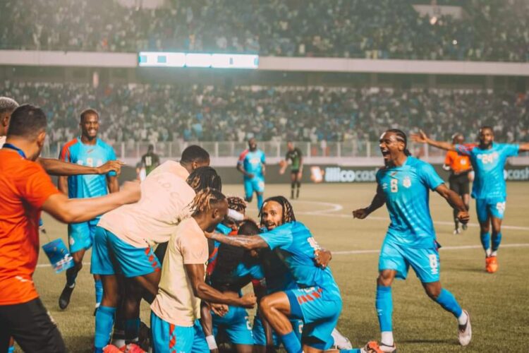 Football : impeccable, la RDC se qualifie à la CAN 2025
