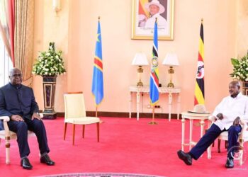 RDC – OUGANDA : tête-à-tête entre Félix Tshisekedi et Youweri Museveni à Entebe