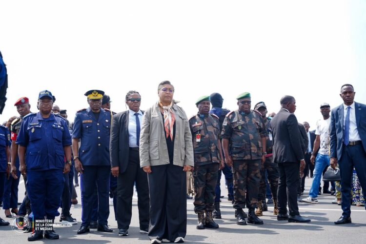 Sécurité : la première ministre à Goma pour évaluer l&rsquo;état de siège