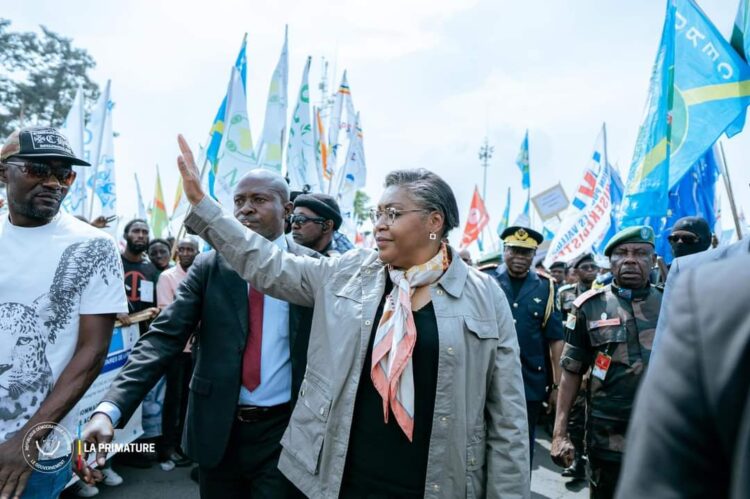 RDC : Judith Suminwa met fin à sa mission d&rsquo;évaluation de l&rsquo;État de siège en Ituri et au Nord-Kivu