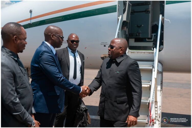 Haut-Katanga : le VPM Shabani préside un conseil de sécurité élargi