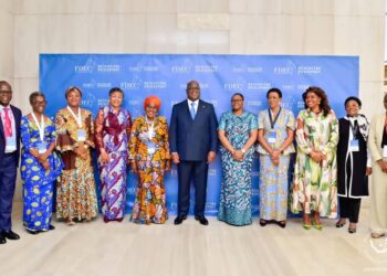 RDC : Félix Tshisekedi assiste à la première conférence des femmes d’exception du Congo