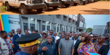 Itinérance du chef de l&rsquo;Etat : les administrateurs de territoire et la Police du Kasaï oriental dotés de véhicules tout-terrain