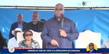 Kananga: le Président Tshisekedi promet de finir les travaux de la route Kalamba Mbuji avant la fin de son 2e mandat