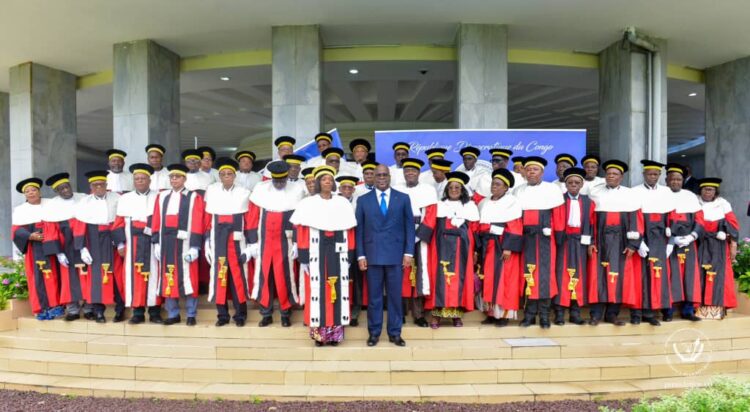 RDC : Félix Tshisekedi a présidé la prestation de serment de nouveaux hauts magistrats du conseil d&rsquo;État