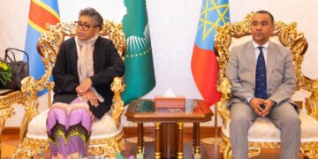 RDC : la première ministre représente Félix Tshisekedi au conseil de paix et sécurité de l&rsquo;UA