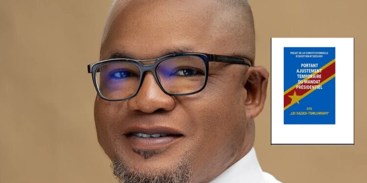 RDC : vraie fausse loi « Kazadi – Tshilumbayi » pour proroger le deuxième mandat de Tshisekedi, Pater Kazadi dénonce « une campagne de manipulation entretenue par nos ennemis »
