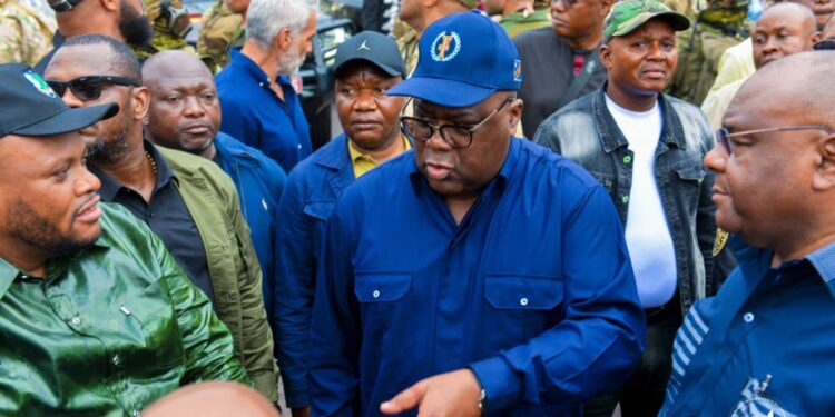 Félix Tshisekedi aux victimes des inondations de Kinshasa : « la République ne les abandonnera pas »