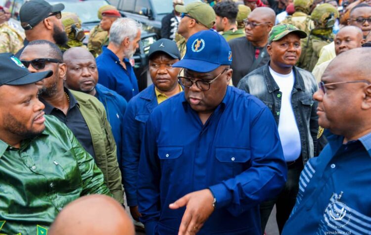 Félix Tshisekedi aux victimes des inondations de Kinshasa : « la République ne les abandonnera pas »