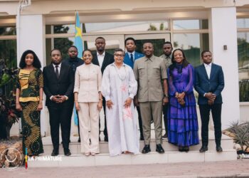 RDC : Judith Suminwa rencontre le nouveau bureau du conseil national de la jeunesse