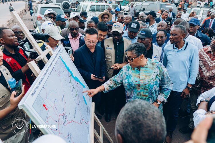 Tanganyika : Judith Suminwa lance plusieurs chantiers à Kalemie