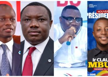 RDC : William Mukambila, Dierry Ngimbi, Honoré Mvula…la jeunesse congolaise salue l&rsquo;élection de Claude Mbuyi à la tête du CNJ