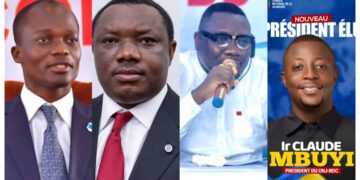 RDC : William Mukambila, Dierry Ngimbi, Honoré Mvula…la jeunesse congolaise salue l&rsquo;élection de Claude Mbuyi à la tête du CNJ