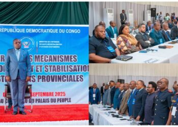 Territoriale : le VPM Shabani exhorte les institutions provinciales à la stabilité et s&rsquo;oppose à l&rsquo;usage abusif des motions contre les exécutifs