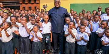 RDC : Le Président Félix Tshisekedi en visite surprise à l&rsquo;Institut Liloba pour constater l&rsquo;effectivité de la rentrée scolaire
