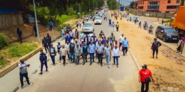 Kisangani se modernise : Le Ministre des ITP satisfait de l&rsquo;évolution de plusieurs chantiers 