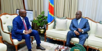 RDC : Félix Tshisekedi reçoit le Président du Sénat autour de l&rsquo;agenda parlementaire